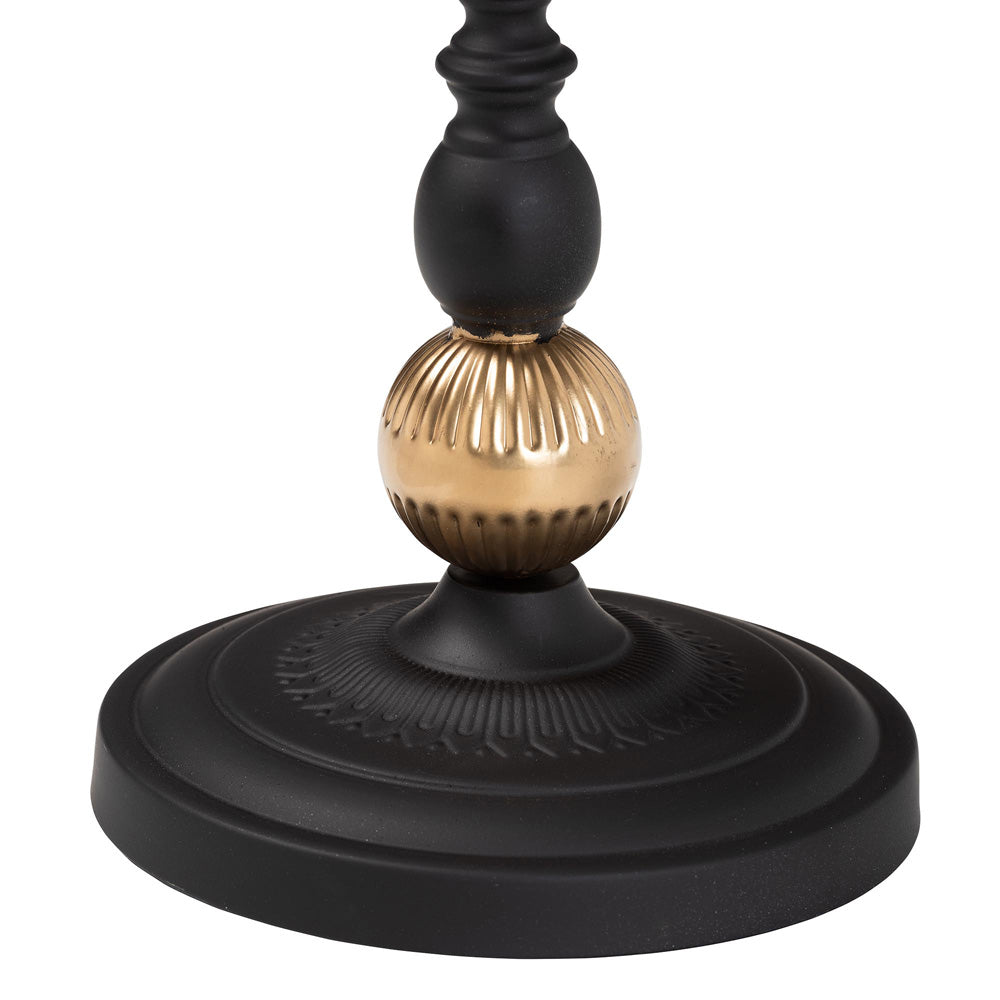 Baxton Studio - Javion End Table in Black/Gold - H01-113307-Gold/Black/Metal-Side Table view 3