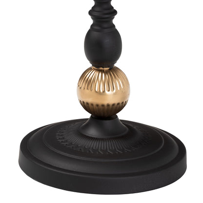 Baxton Studio - Javion End Table in Black/Gold - H01-113307-Gold/Black/Metal-Side Table view 3