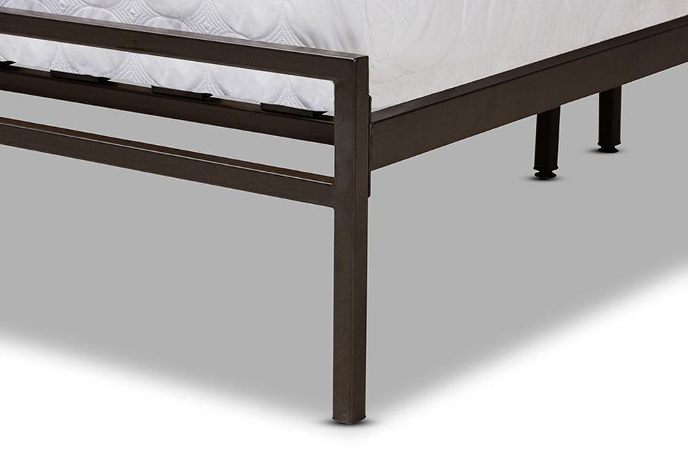 Baxton Studio - Jeanette Full Size Bed - TS-Ebba-Black-Full view 6