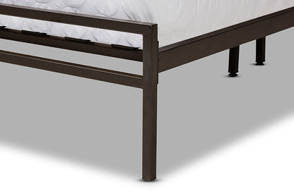 Baxton Studio - Jeanette Full Size Bed - TS-Ebba-Black-Full view 6