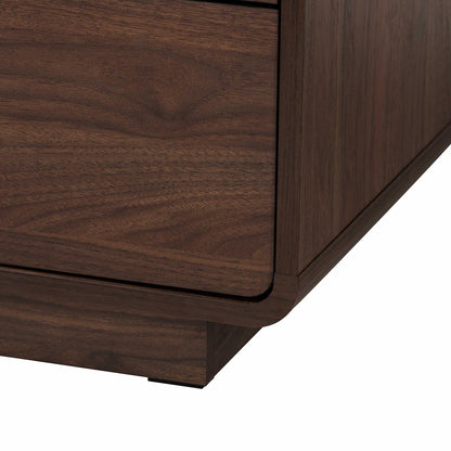 Baxton Studio - Jenibelle Chest in Walnut Brown/Brown - LV38 COD3823WI-Columbia-Rattan-5DW-Chest view 6