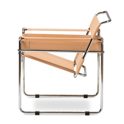 Baxton Studio - Jericho Living Room Chair in Tan - ALC-3001 Tan view 3