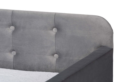 Baxton Studio - Jona Daybed - CF9183-Grey-Daybed-T/T view 7