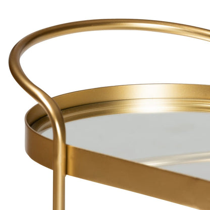 Baxton Studio - Kamal Cart in Gold - JY20A268-Gold-Cart view 4