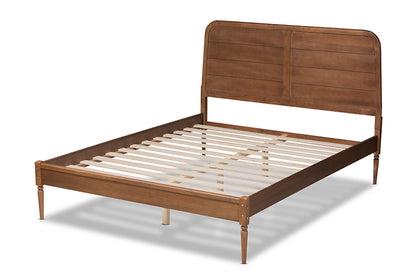 Baxton Studio - Kassidy King Size Bed - MG0063-Walnut-King view 3