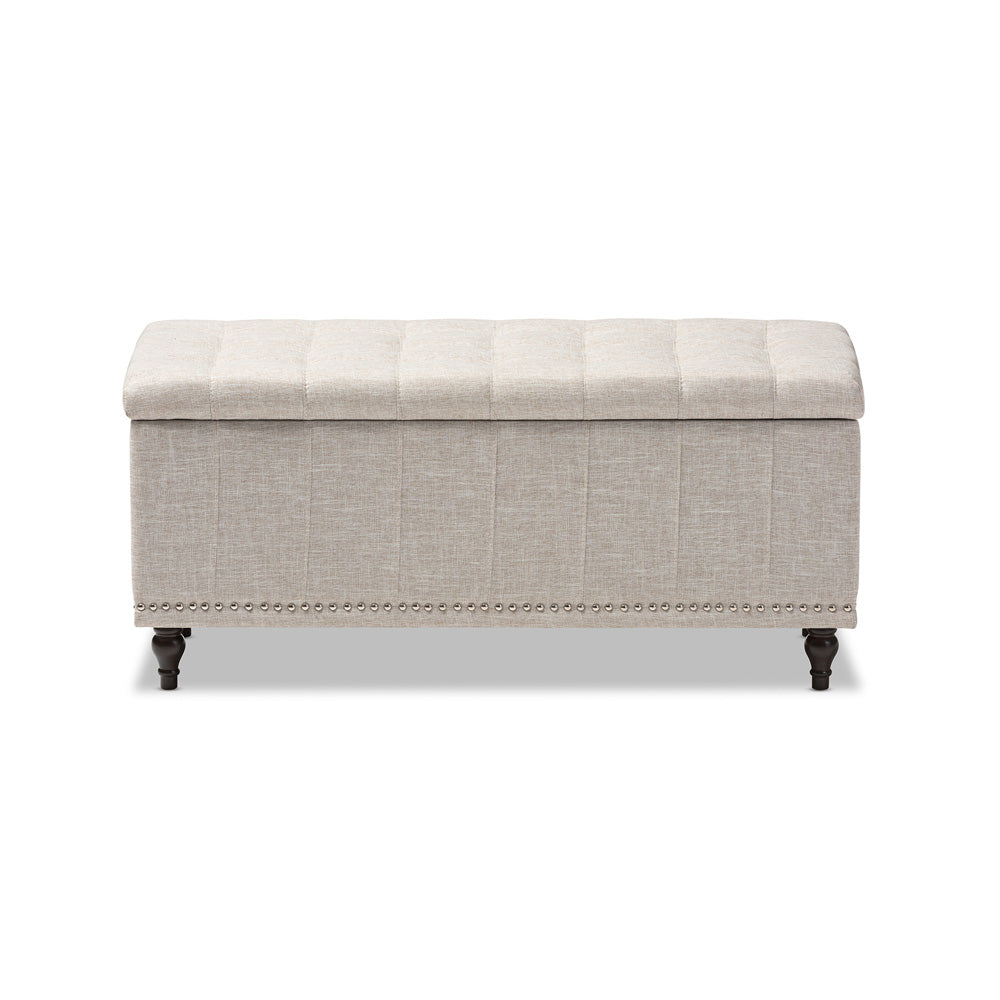 Baxton Studio - Kaylee Storage Bench in Beige - BBT3137-OTTO-Beige-H1217-3 view 1