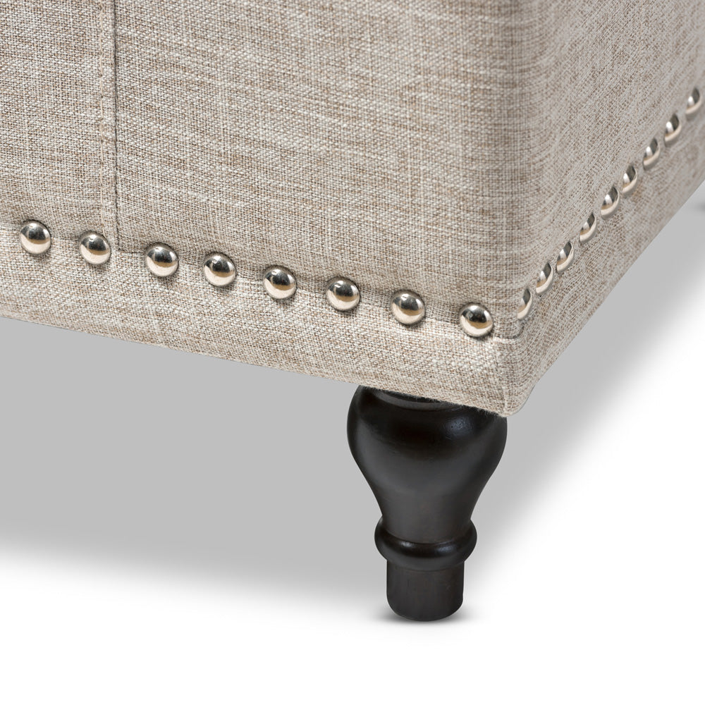 Baxton Studio - Kaylee Storage Bench in Beige - BBT3137-OTTO-Beige-H1217-3 view 5