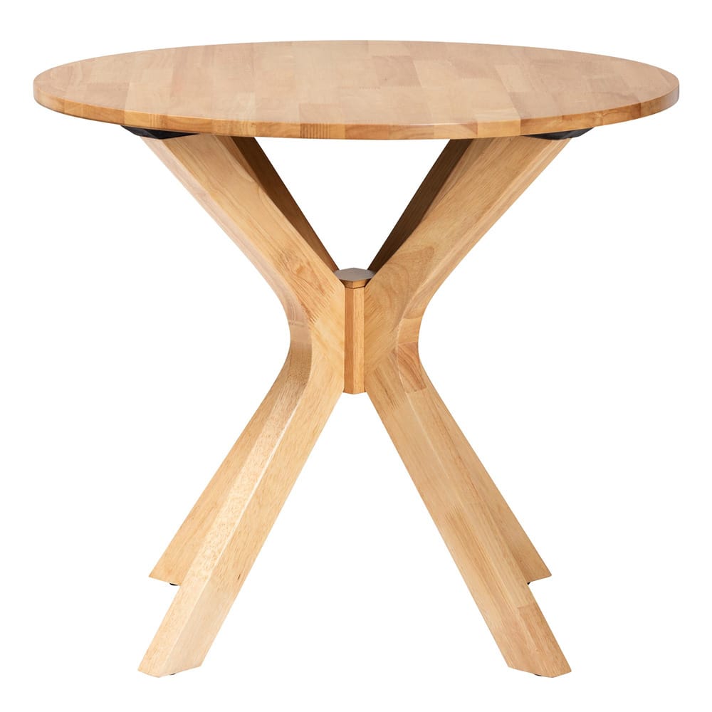 Baxton Studio - Kenji Dining Table in Natural Brown - RH7208T-Natural-35-IN-DT view 2