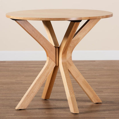 Baxton Studio - Kenji Dining Table in Natural Brown - RH7208T-Natural-35-IN-DT view 7