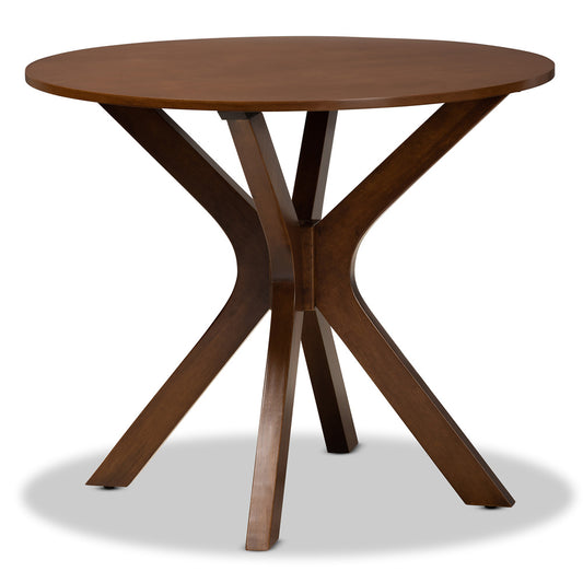 Baxton Studio - Kenji Dining Table in Walnut - RH7208T-Walnut-35-IN-DT view 1