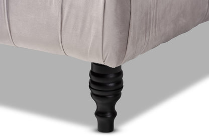 Baxton Studio - Keswick Ottoman - 502-Slate Grey-Otto view 4