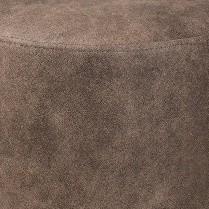 Baxton Studio - Kira Living Room Set in Grey/Brown/Black - 180430-Grey/Black-2PC Set view 3