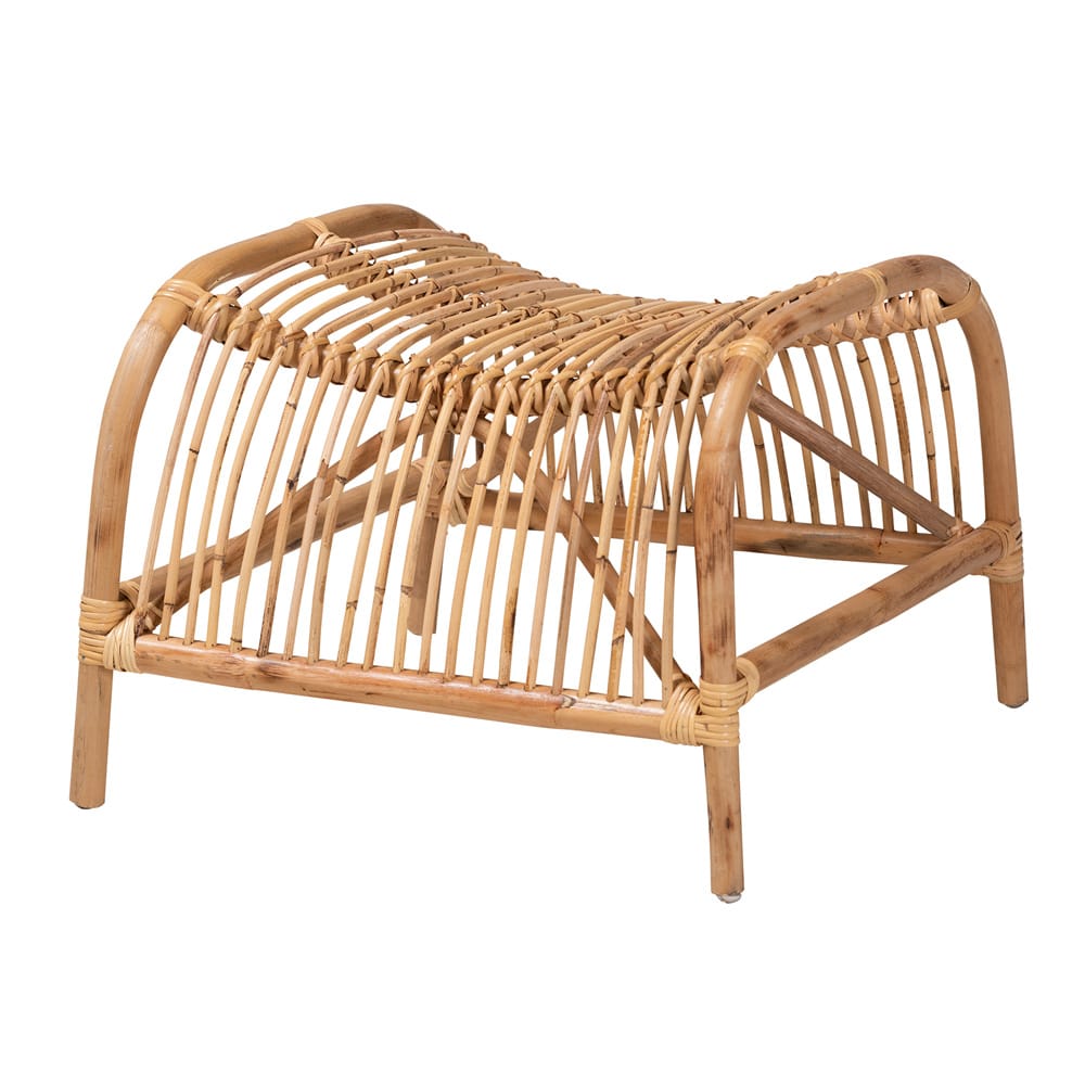 Baxton Studio - Lamaria Living Room Set in Natural Brown - DC9099-Rattan-2PC Set view 3