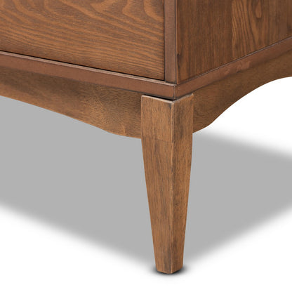 Baxton Studio - Landis Dresser in Ash Walnut/Gold - MG9002-Ash Walnut-6DW-Dresser view 6