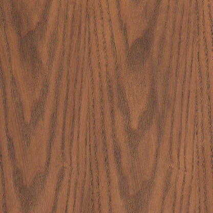 Baxton Studio - Landis Nightstand in Ash Walnut/Gold - MG9002-Ash Walnut-2DW-NS view 7