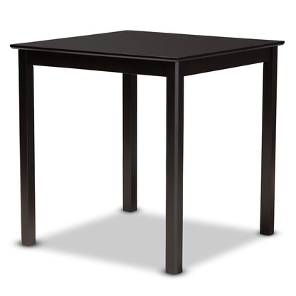 Baxton Studio - Lanier Pub Set in Gray/Espresso - RH318P-Grey/Dark Brown-5PC Pub Set view 3