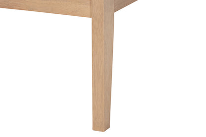 Baxton Studio - Lara Twin Size Bed - Lara-Natural Wood-Twin Bed view 6