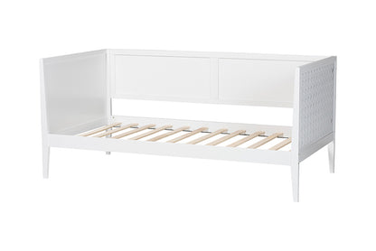 Baxton Studio - Lara Twin Size Daybed - Lara-White Solid-Daybed-Twin view 4