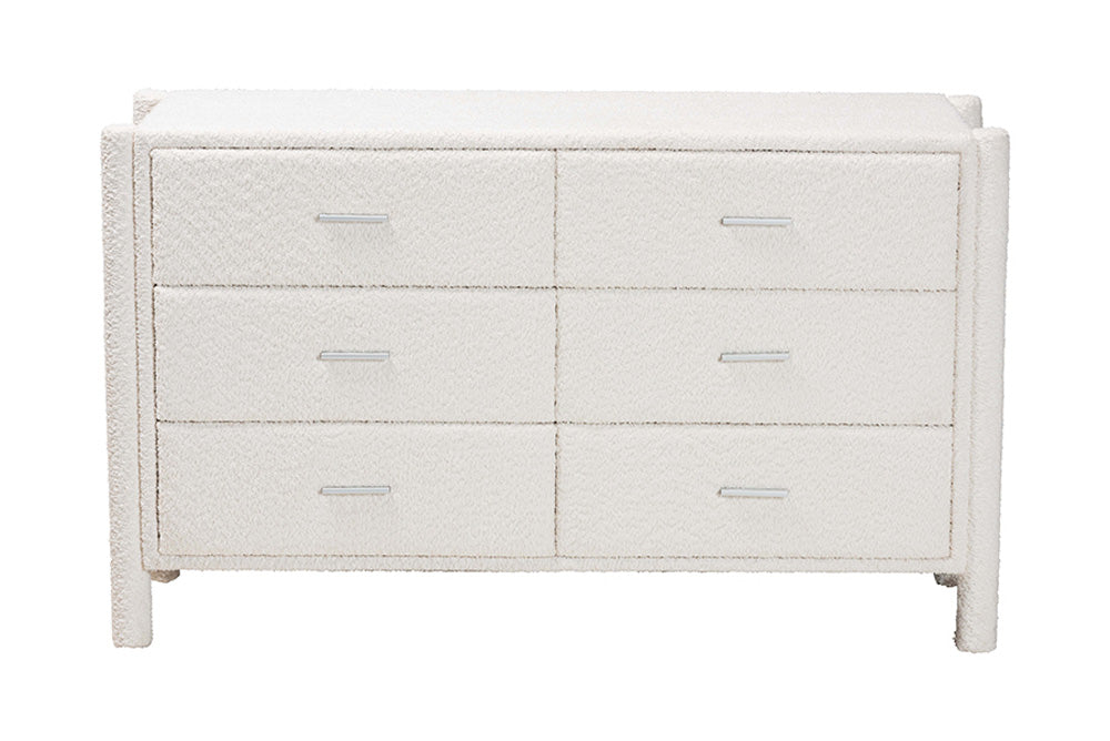 Baxton Studio - Laria Dresser - BBT2054 A1-White-Dresser view 3