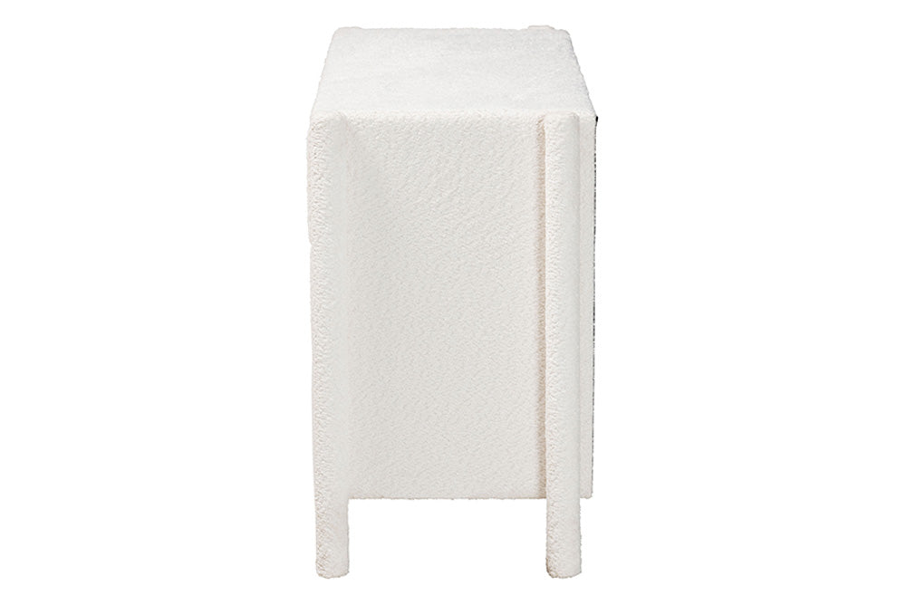 Baxton Studio - Laria Dresser - BBT2054 A1-White-Dresser view 4