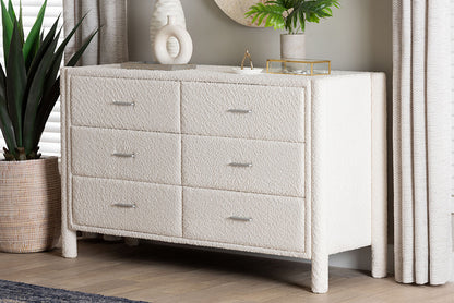 Baxton Studio - Laria Dresser - BBT2054 A1-White-Dresser view 5