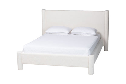 Baxton Studio - Laria King Bedroom Set - BBT61176 A1-White-King 4PC Bedroom Set view 3