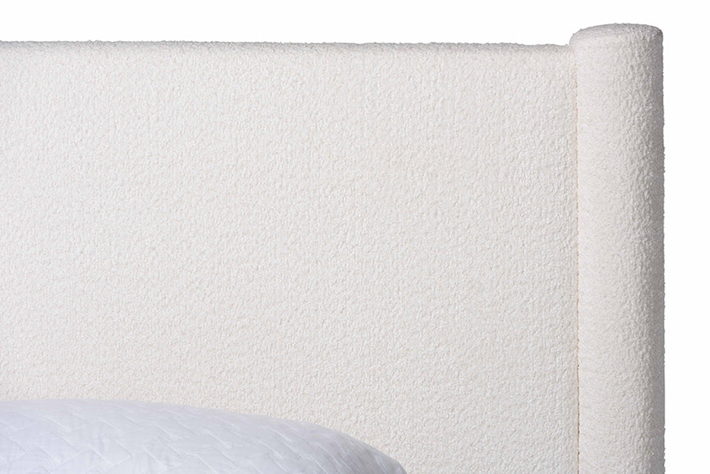 Baxton Studio - Laria King Bedroom Set - BBT61176 A1-White-King 5PC Bedroom Set view 10