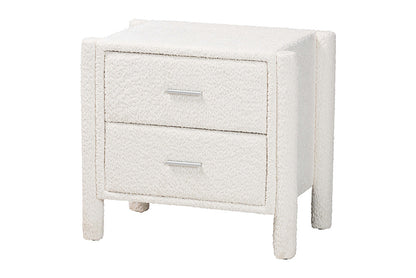 Baxton Studio - Laria Queen Bedroom Set - BBT61176 A1-White-Queen 5PC Bedroom Set view 6