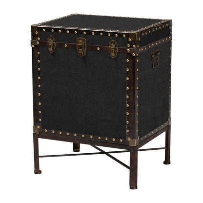 Baxton Studio - Laura End Table in Black - JY23B237-Open Box Laura Black-ET view 1