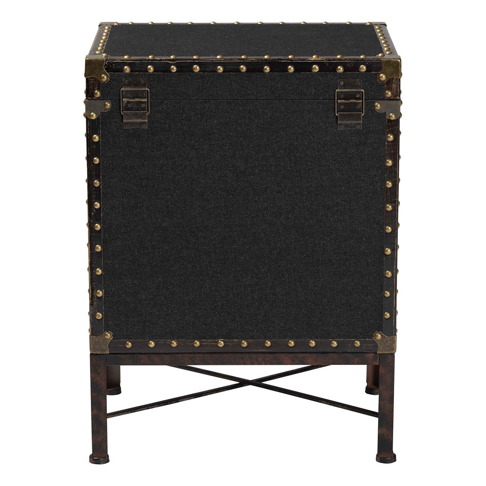 Baxton Studio - Laura End Table in Black - JY23B237-Open Box Laura Black-ET view 5