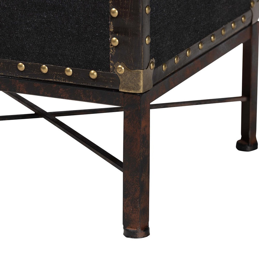 Baxton Studio - Laura End Table in Black - JY23B237-Open Box Laura Black-ET view 7