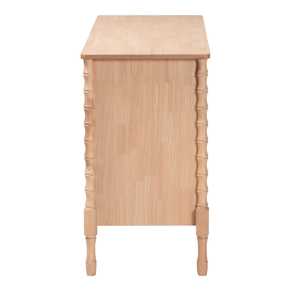Baxton Studio - Laurent Dresser in Beech Brown - MG9017-Beech-6DW-Dresser view 5