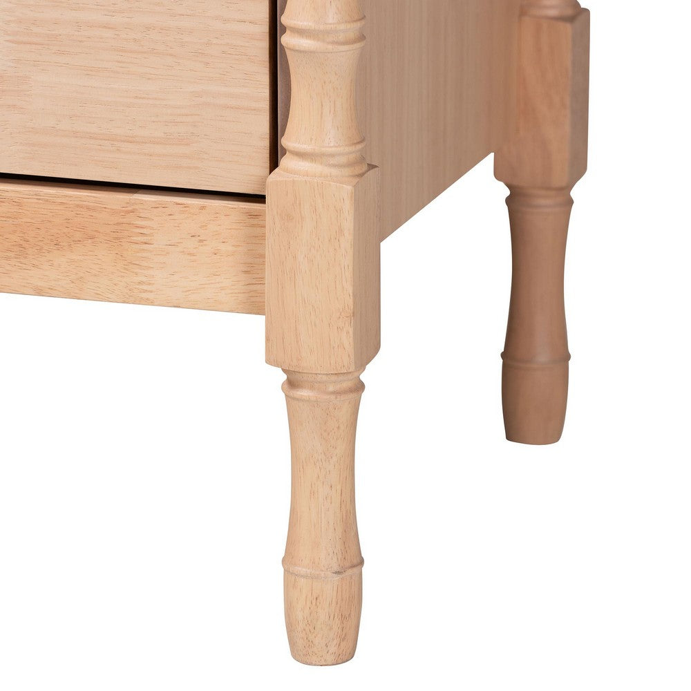 Baxton Studio - Laurent Dresser in Beech Brown - MG9017-Beech-6DW-Dresser view 7