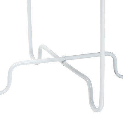 Baxton Studio - Laverne End Table in White - H01-122082-White/Metal-Side Table view 4