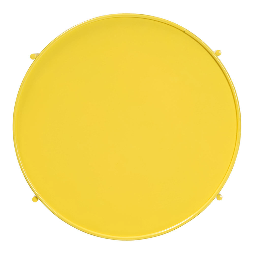 Baxton Studio - Laverne End Table in Yellow - H01-122082-Yellow/Metal-Side Table view 5