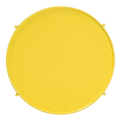 Baxton Studio - Laverne End Table in Yellow - H01-122082-Yellow/Metal-Side Table view 5