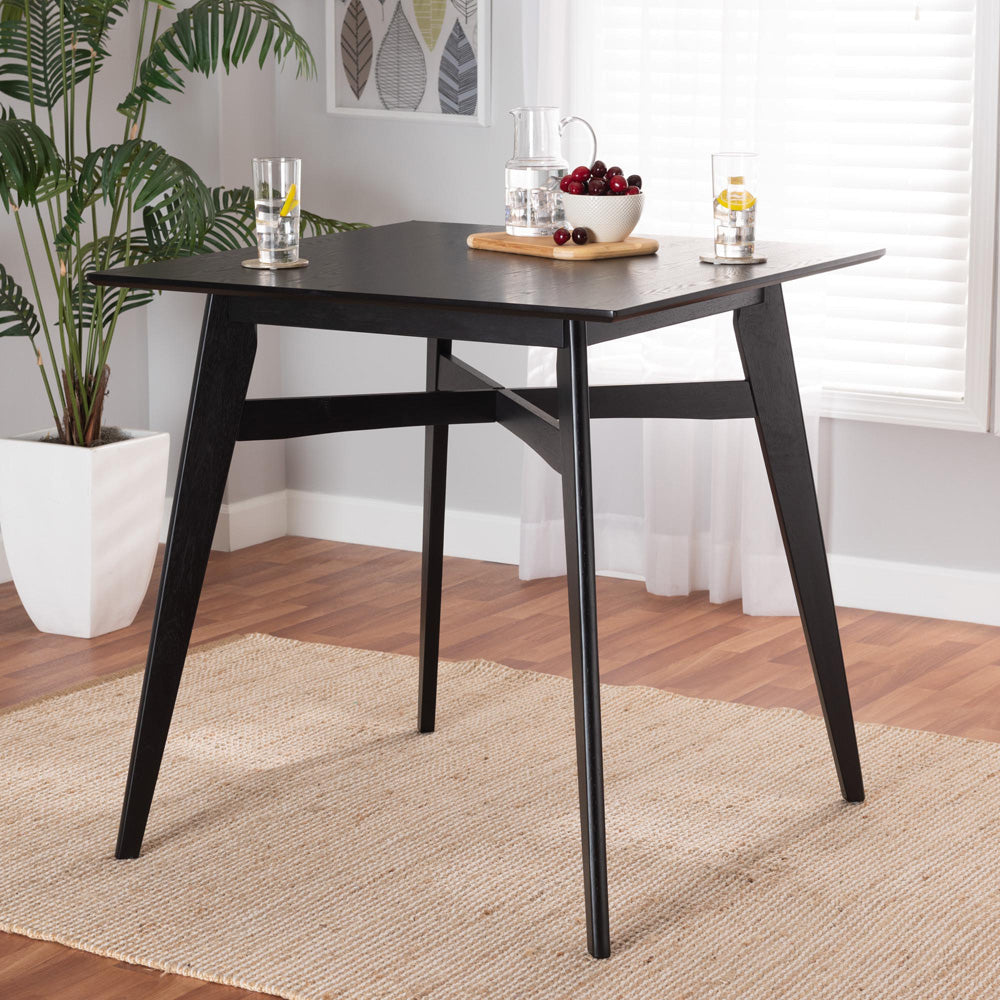 Baxton Studio - Leena Pub Table in Black - Leena-Black-PT view 6