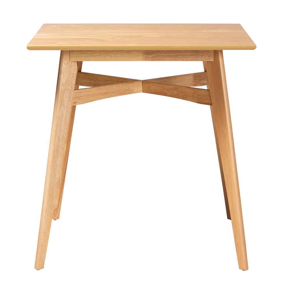 Baxton Studio - Leena Pub Table in Natural Oak - Leena-Natural Oak-PT view 2