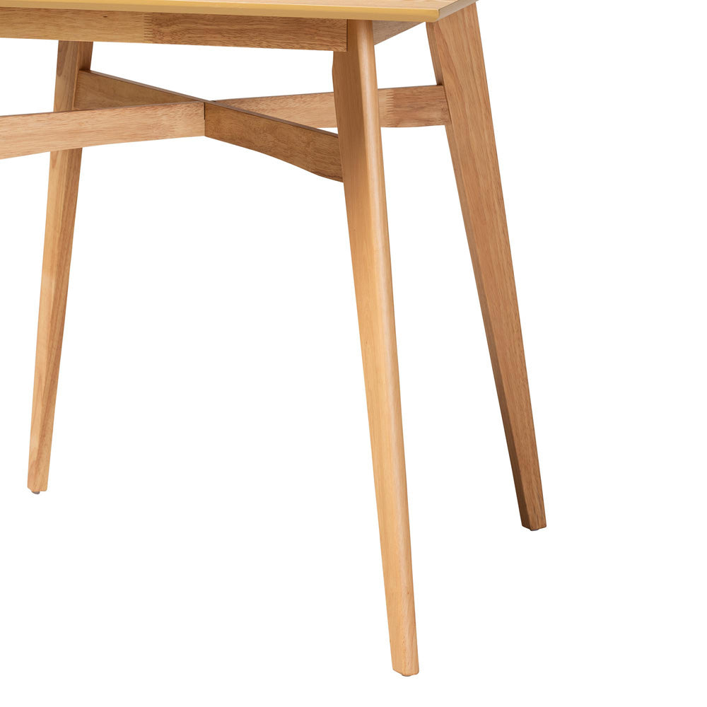 Baxton Studio - Leena Pub Table in Natural Oak - Leena-Natural Oak-PT view 3