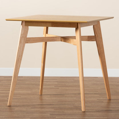 Baxton Studio - Leena Pub Table in Natural Oak - Leena-Natural Oak-PT view 7