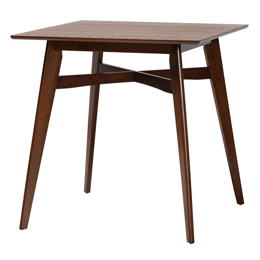 Baxton Studio - Leena Pub Table in Walnut Brown - Leena-Walnut-PT view 1