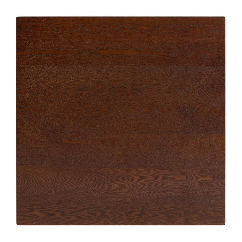 Baxton Studio - Leena Pub Table in Walnut Brown - Leena-Walnut-PT view 4