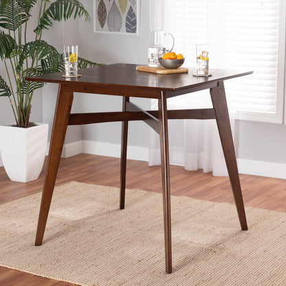 Baxton Studio - Leena Pub Table in Walnut Brown - Leena-Walnut-PT view 6