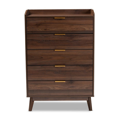 Baxton Studio - Lena Chest in 0 - LV4COD4232WI-Columbia-5DW-Chest view 2