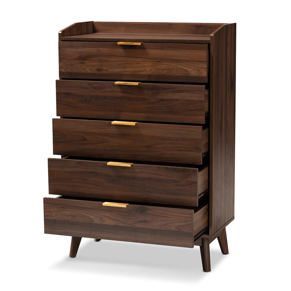 Baxton Studio - Lena Chest in 0 - LV4COD4232WI-Columbia-5DW-Chest view 4