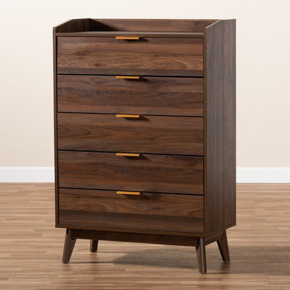 Baxton Studio - Lena Chest in 0 - LV4COD4232WI-Columbia-5DW-Chest view 7