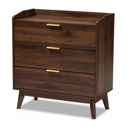 Baxton Studio - Lena Chest in Walnut - LV4COD4230WI-Columbia-3DW-Chest view 1
