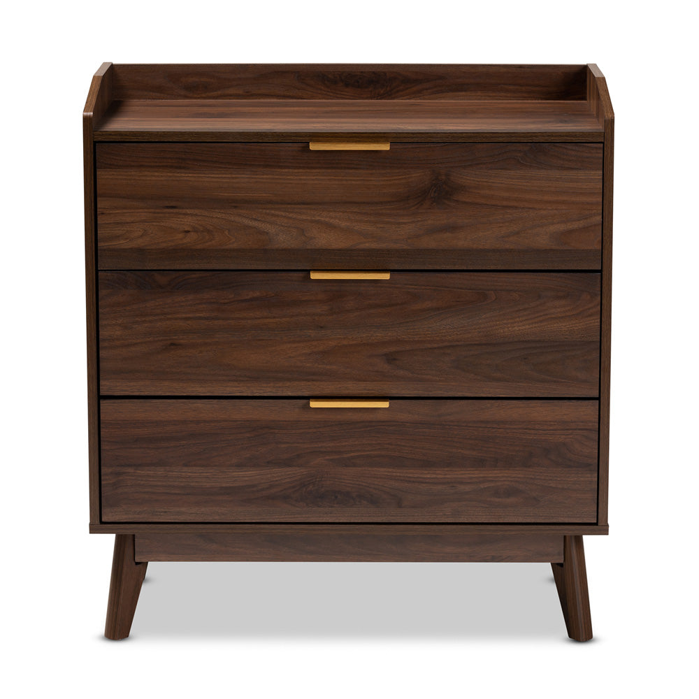 Baxton Studio - Lena Chest in Walnut - LV4COD4230WI-Columbia-3DW-Chest view 2
