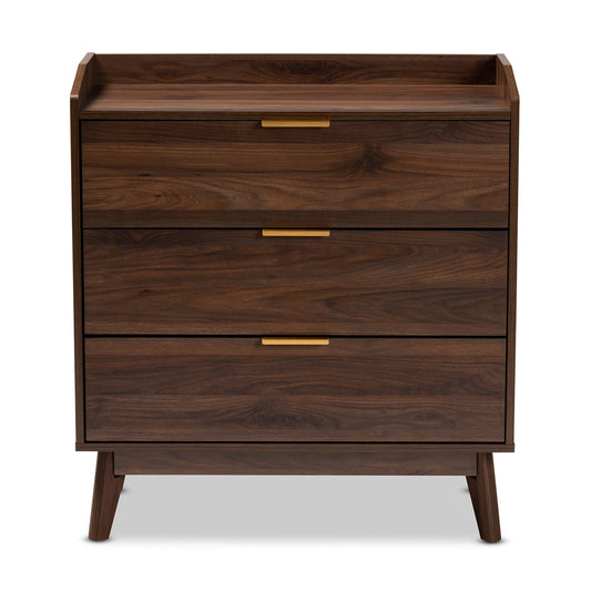 Baxton Studio - Lena Chest in Walnut - LV4COD4230WI-Columbia-3DW-Chest view 2