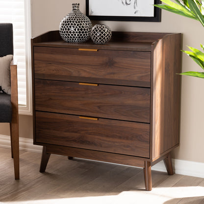 Baxton Studio - Lena Chest in Walnut - LV4COD4230WI-Columbia-3DW-Chest view 8